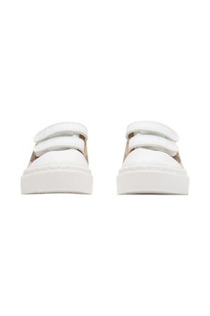 check fabric sneakers BURBERRY KIDS | 8118360B9368